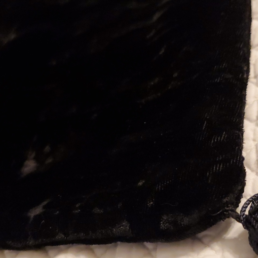 Vtg L.J.S Collection Velvet Bag - Picture 5 of 13